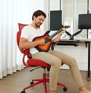 ergonomic chair for short person for entertainment