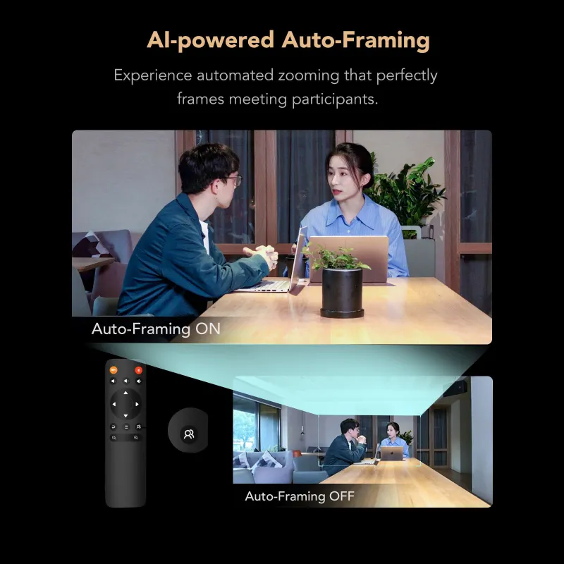 C46 All-in-one 4K Conference Camera For Small Space(20㎡)